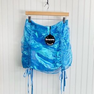 DOLLS KILL Ruched Mini Skirt